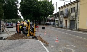 Casarotti Low 1 Posa di fibra in centri abitati
