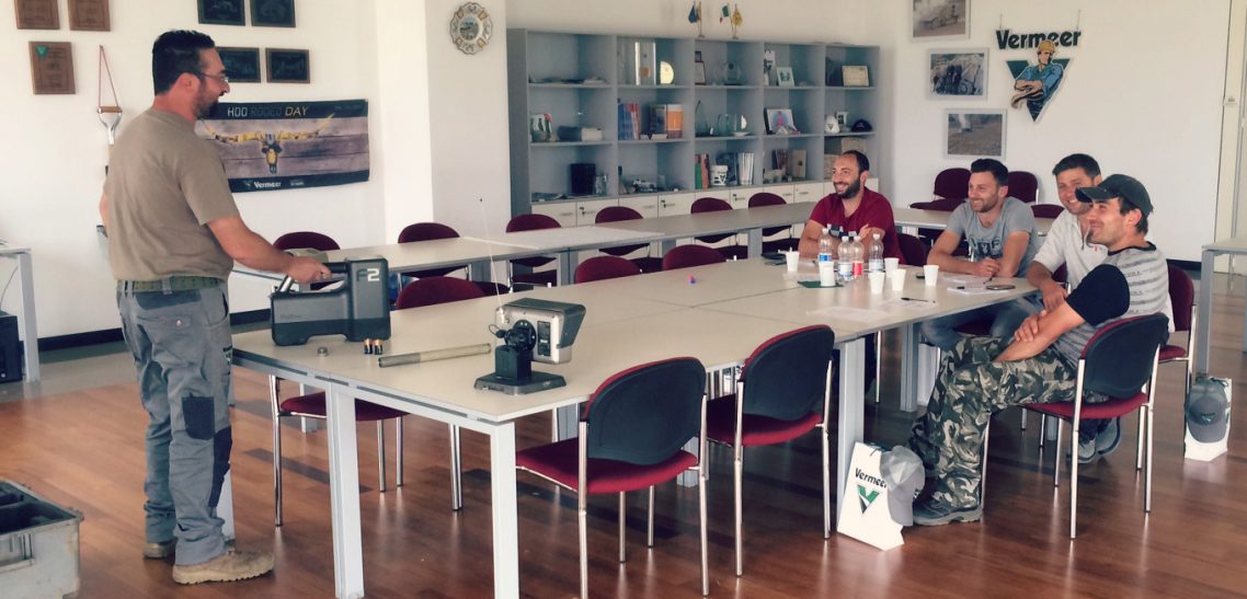 foto-2mod Vermeer Italia continua la sua attività di formazione operatori per i nuovi clienti